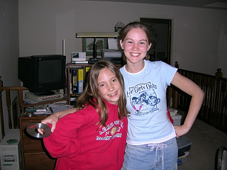 My "sisters"- Megan and Lindsey